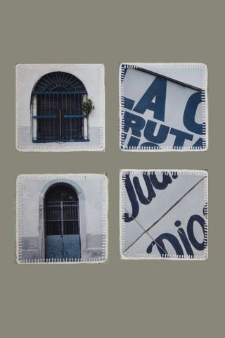 SET DE 4 POSAVASOS - RUINAS