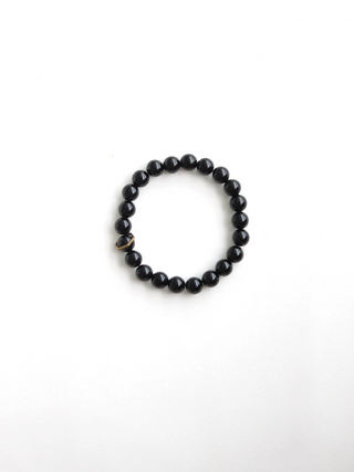 Stone Bracelet - Onyx - 8mm