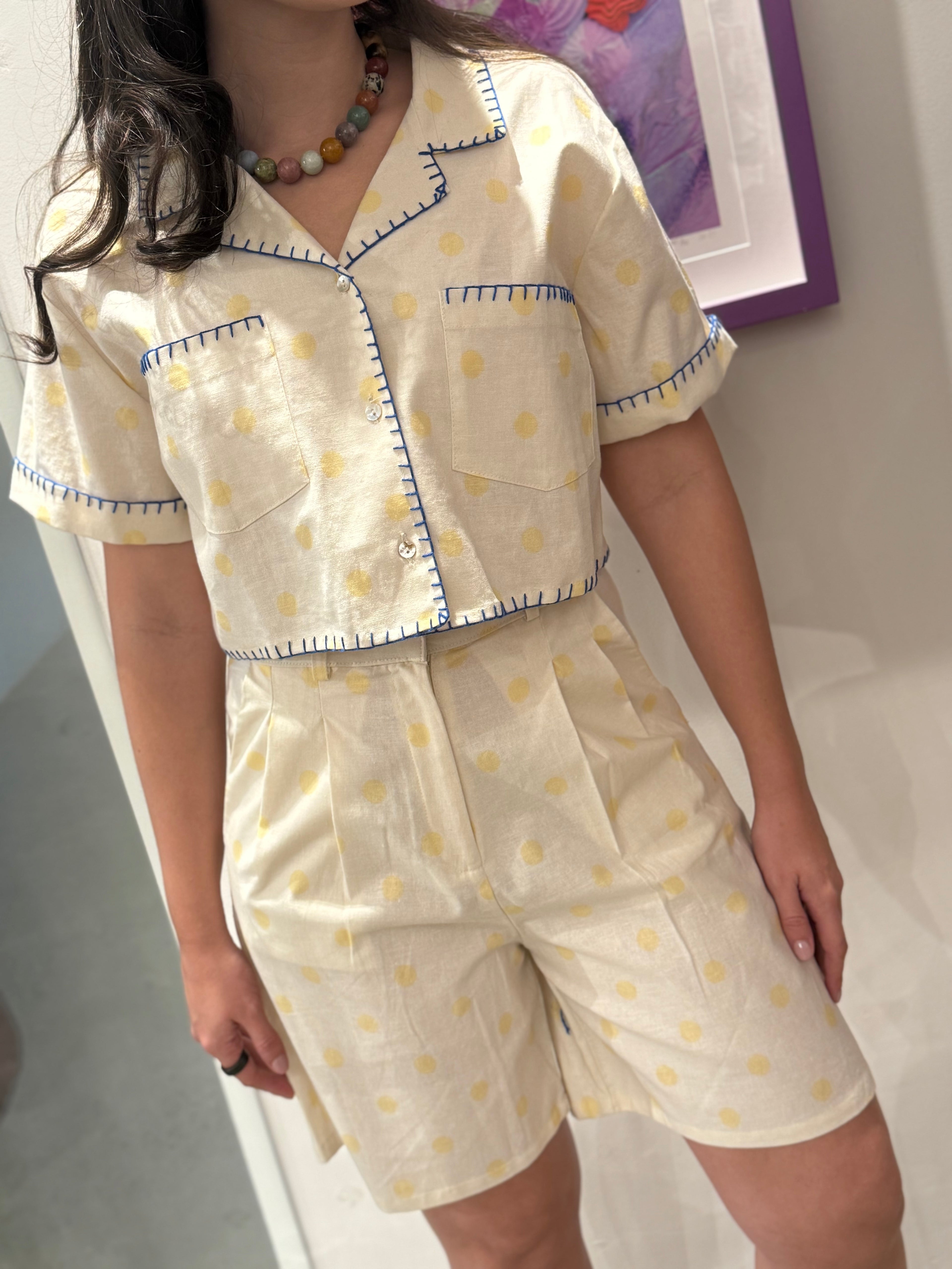 POLKA AMY BERMUDA SHORTS