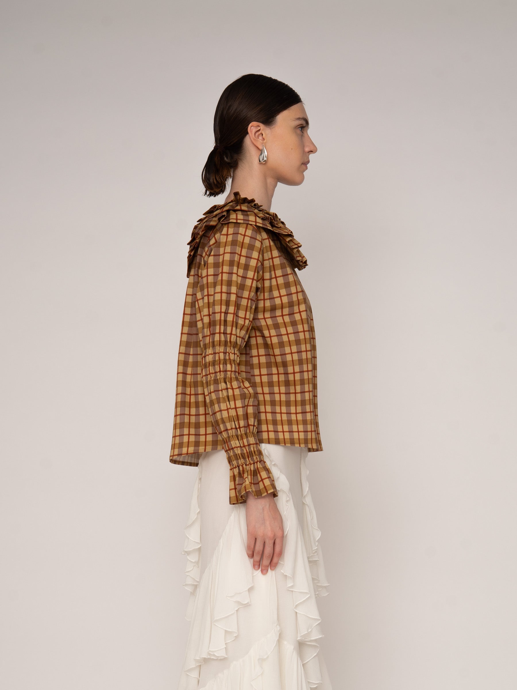 TARTINE PLAID BLOUSE