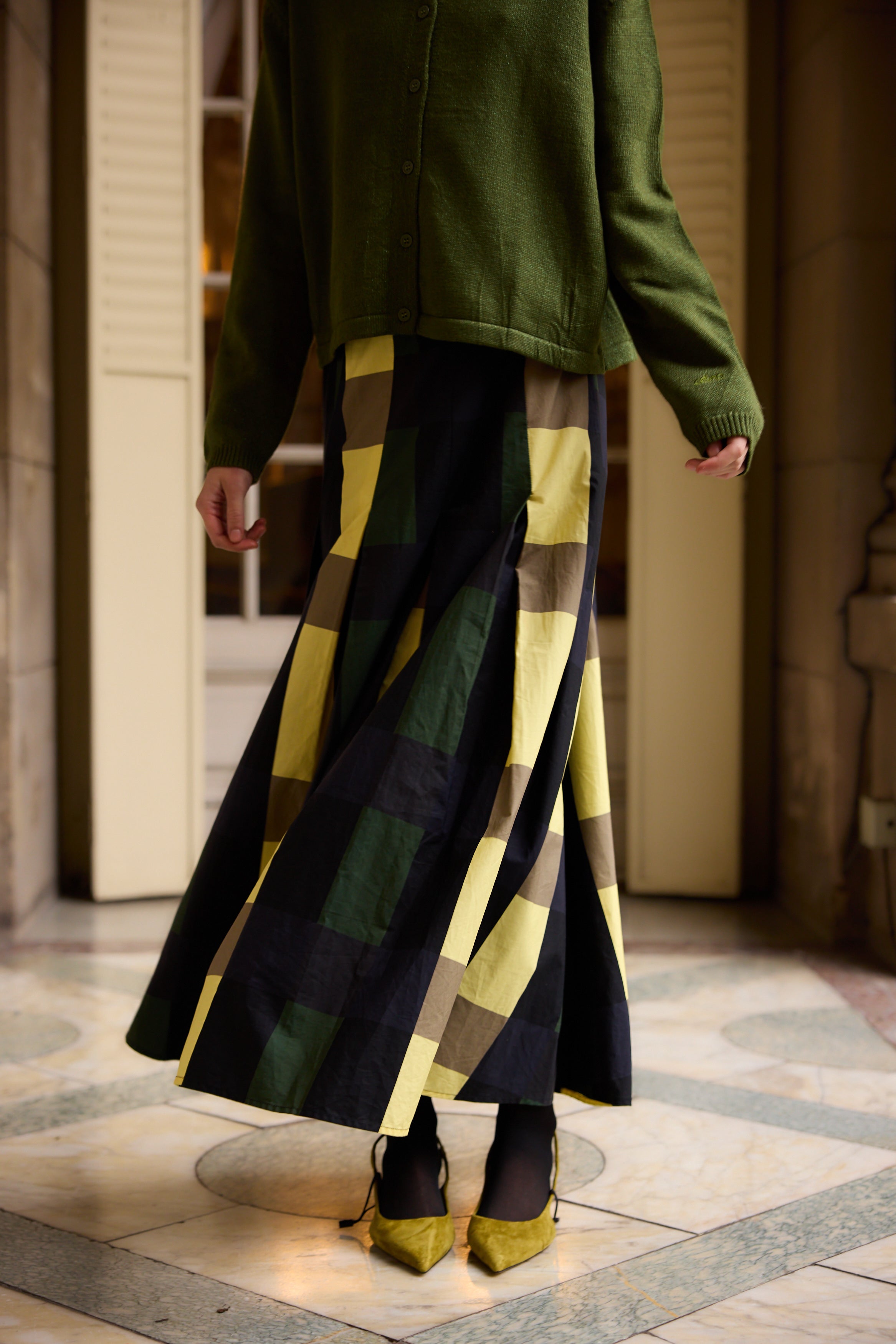 MAGA SKIRT — GREEN