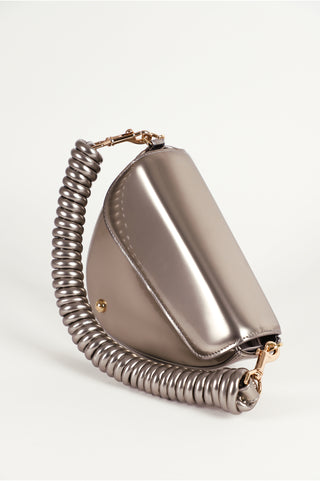 CAMELIA BAG SILVER