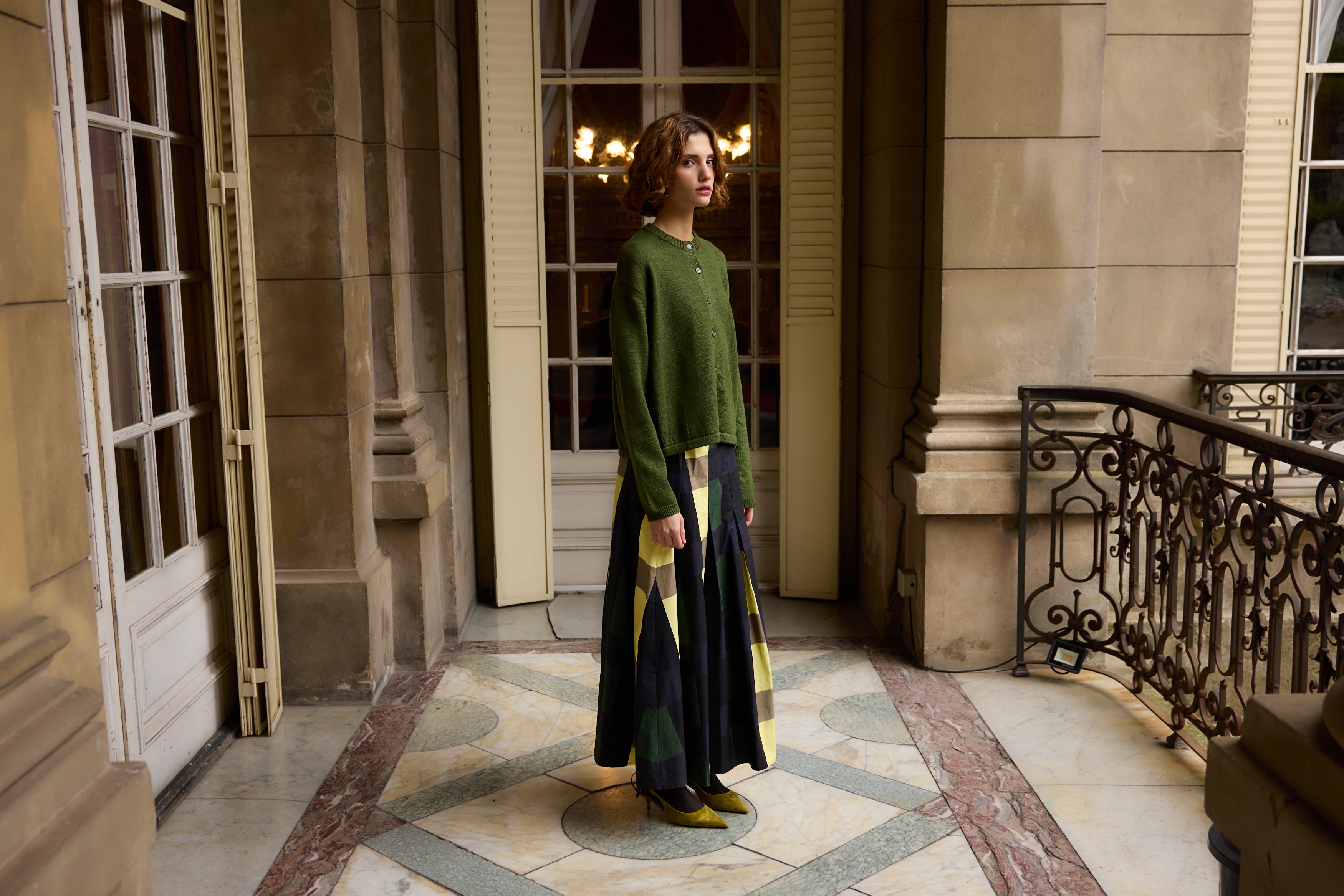 MAGA SKIRT — GREEN