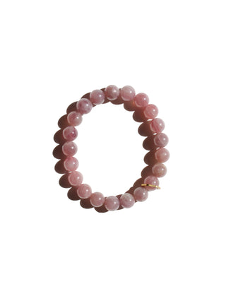 Stone Bracelet - Cuarzo Rosa de Madagascar - 8mm
