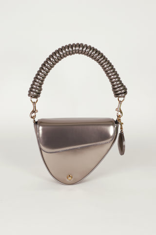 CAMELIA BAG SILVER