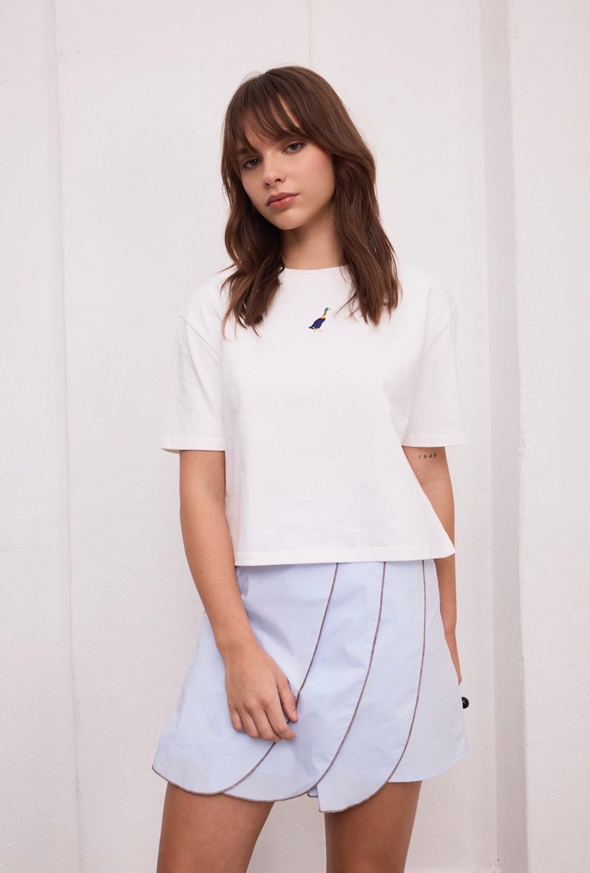 GAJO SKIRT - LIGHT BLUE