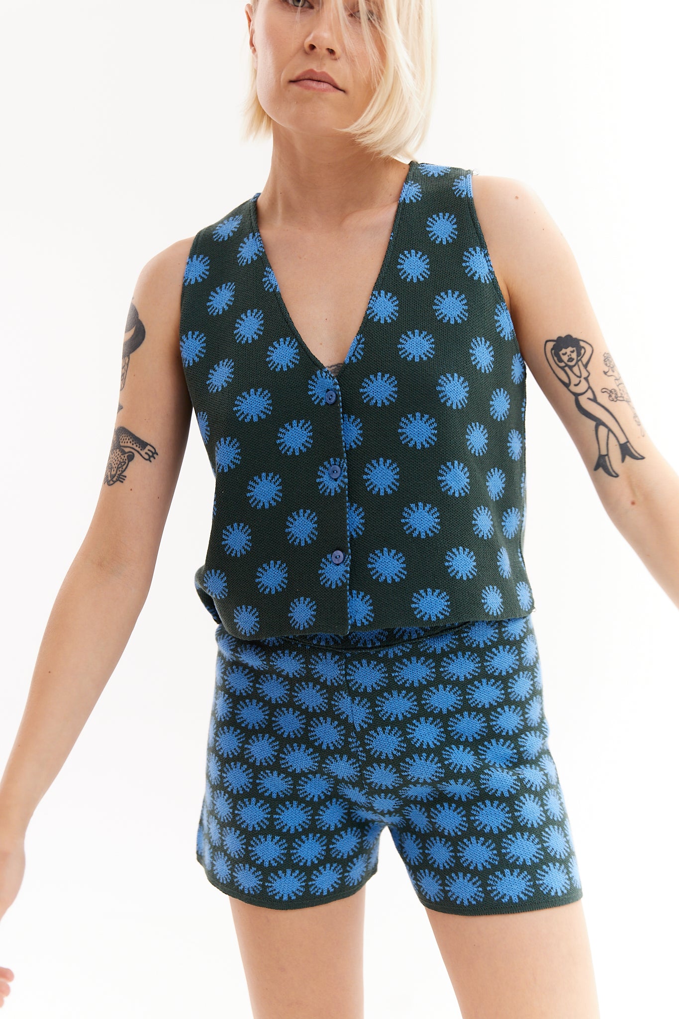 SOLES VEST — BLUE