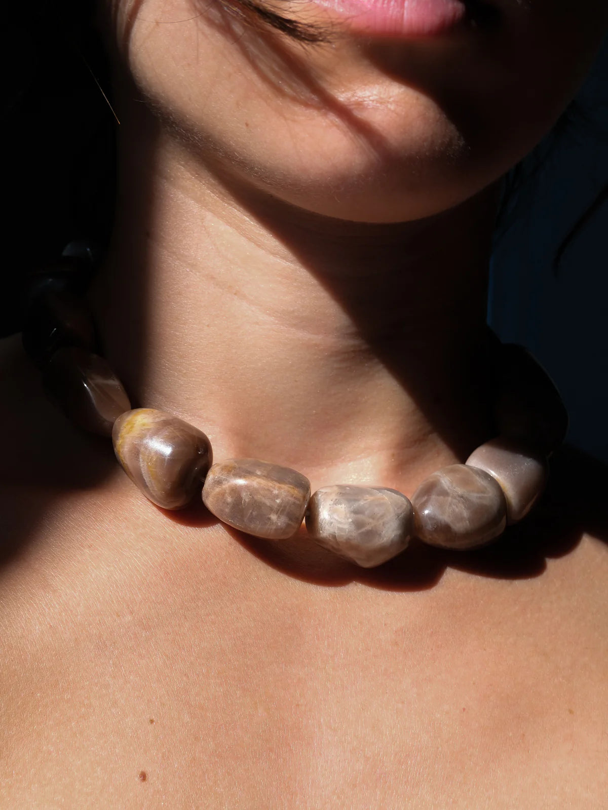 STONE NECKLACE - MOONSTONE