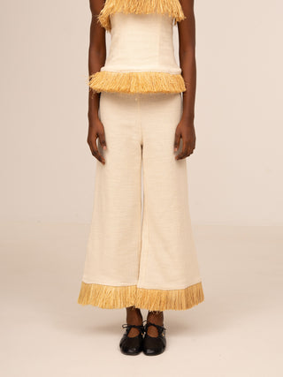 FRINGE STRAW SET