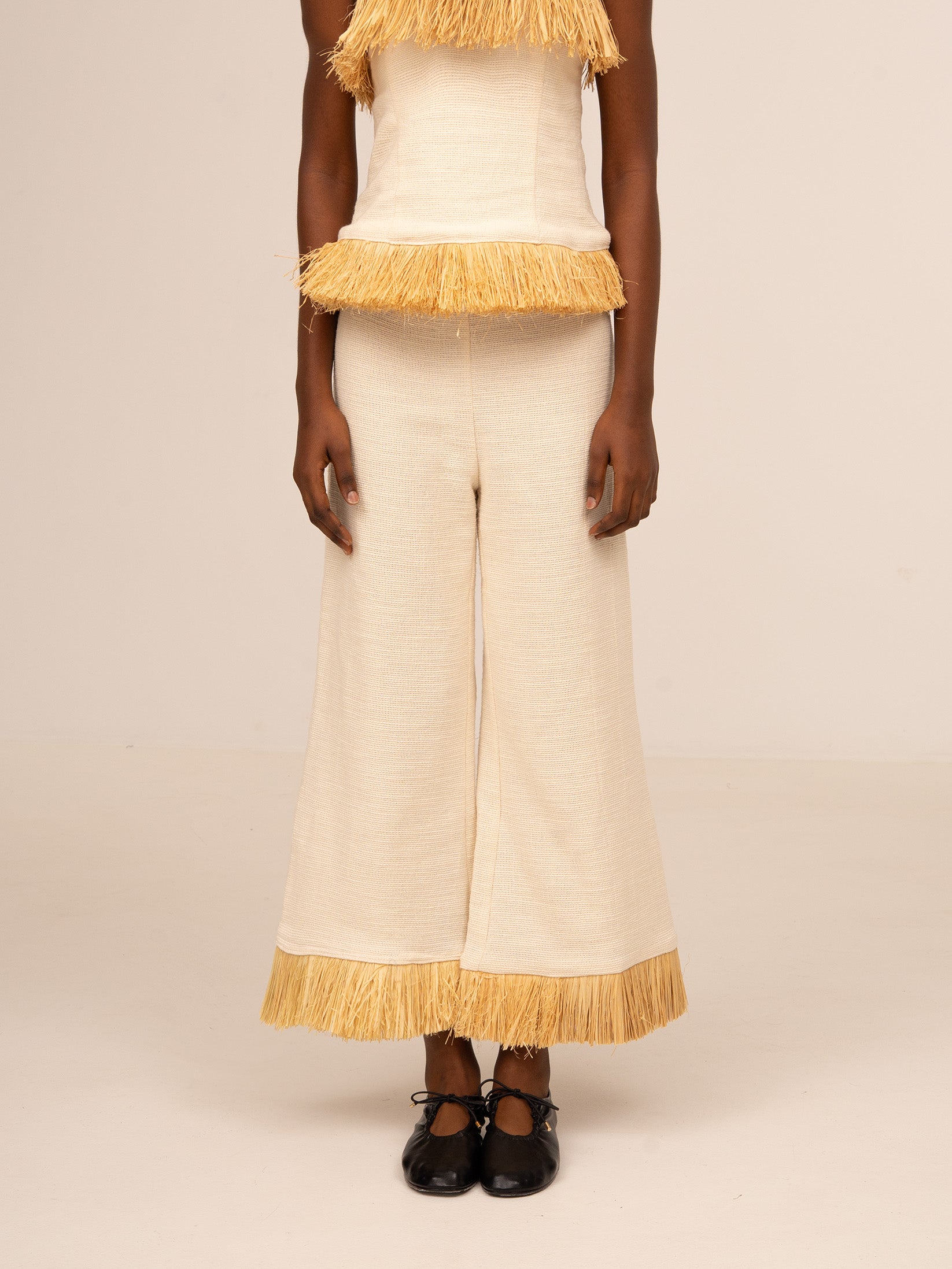 FRINGE STRAW SET