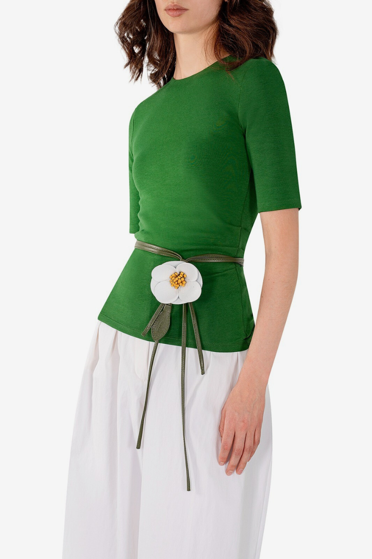 BELT + BAG CHARM - CAYENA in Nieve