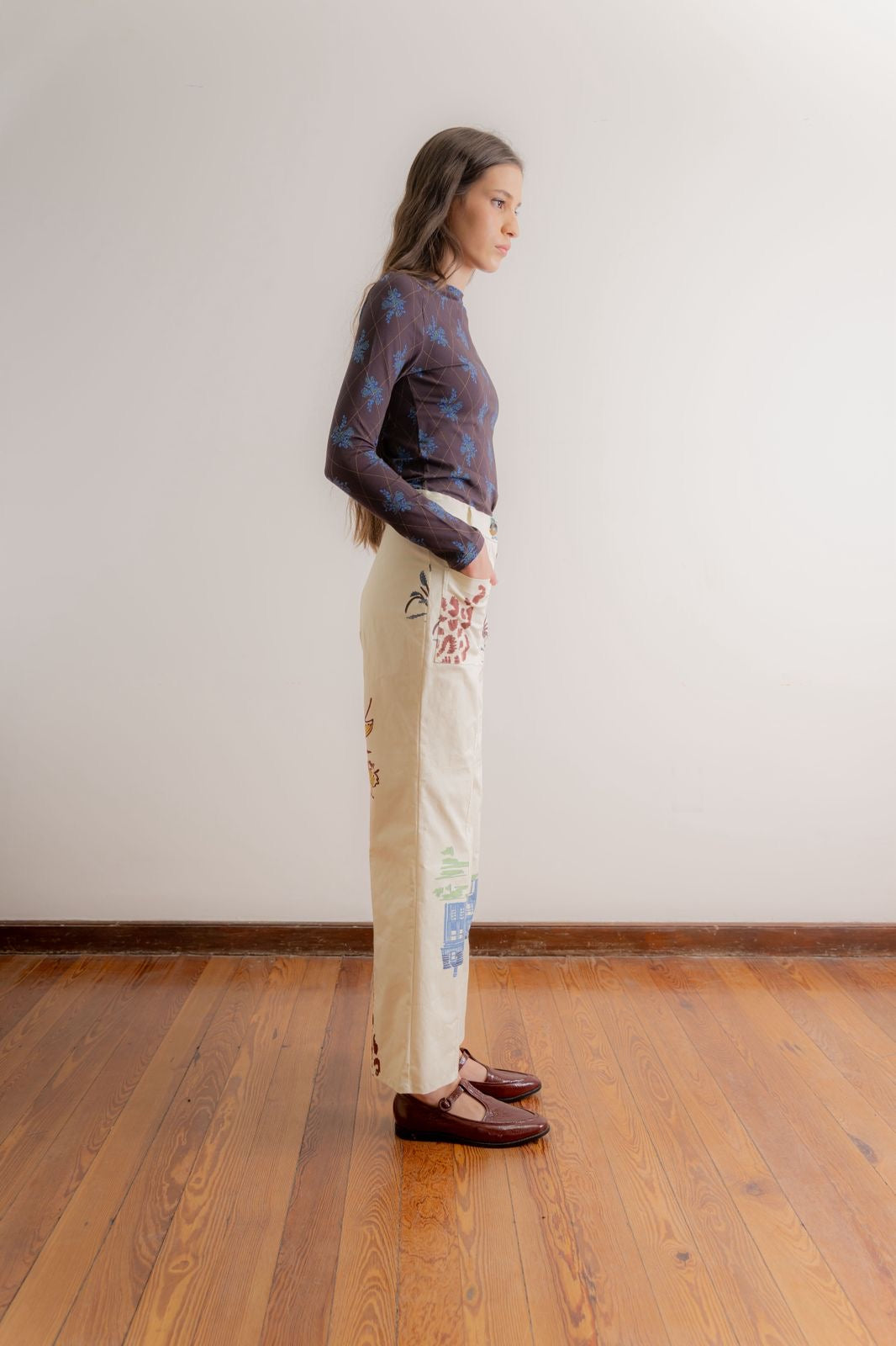 DARLING PORCH PANTS — MULTI
