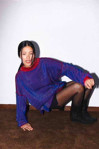 GOMITA REVERSIBLE SWEATER