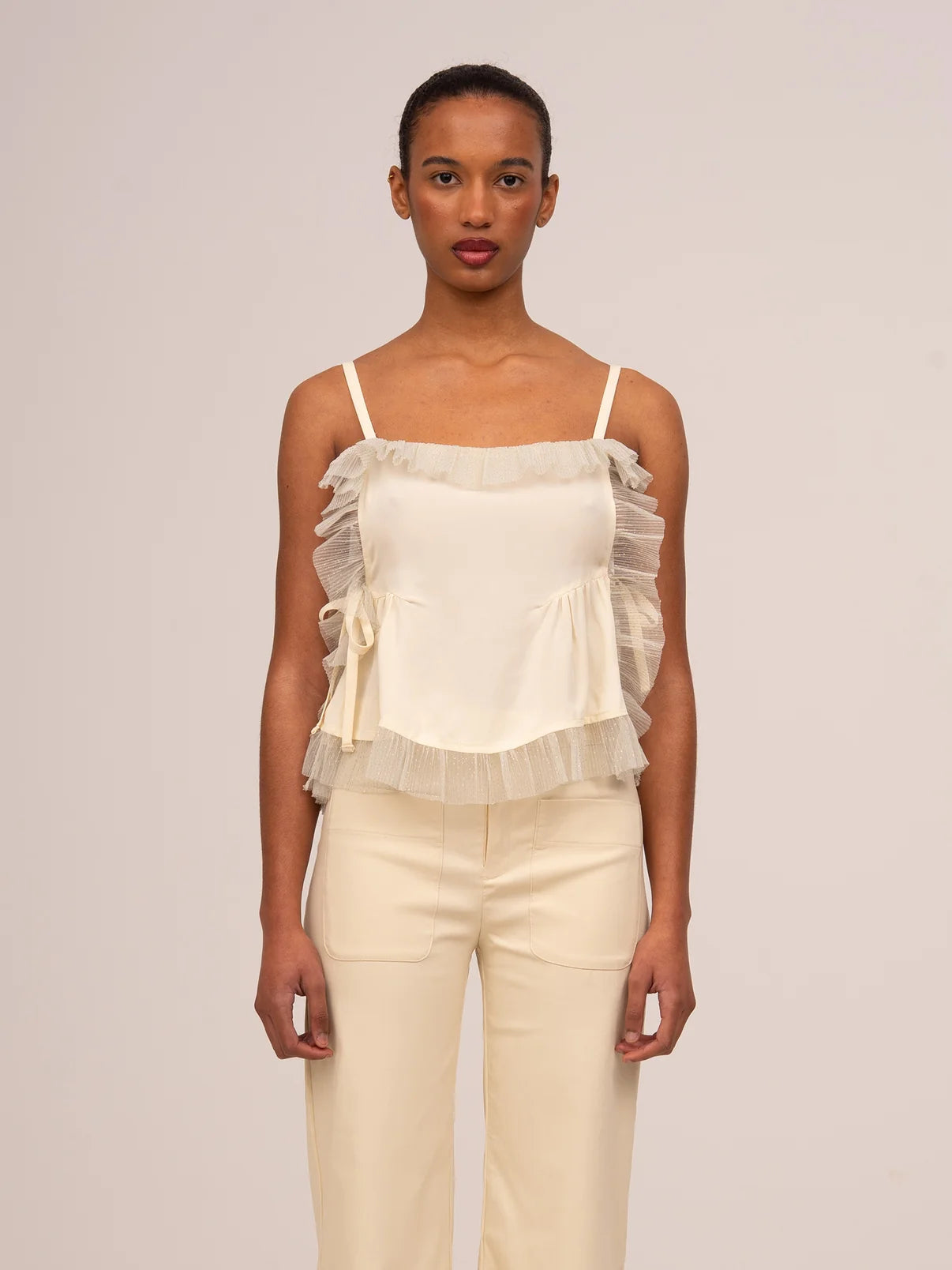 SERENITY CREAM BLOUSE