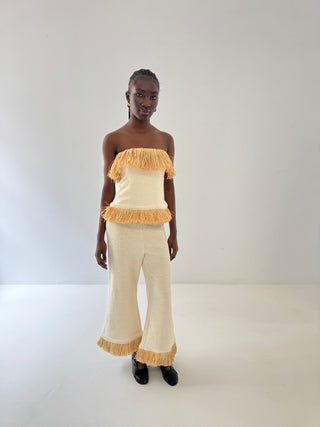 FRINGE STRAW SET