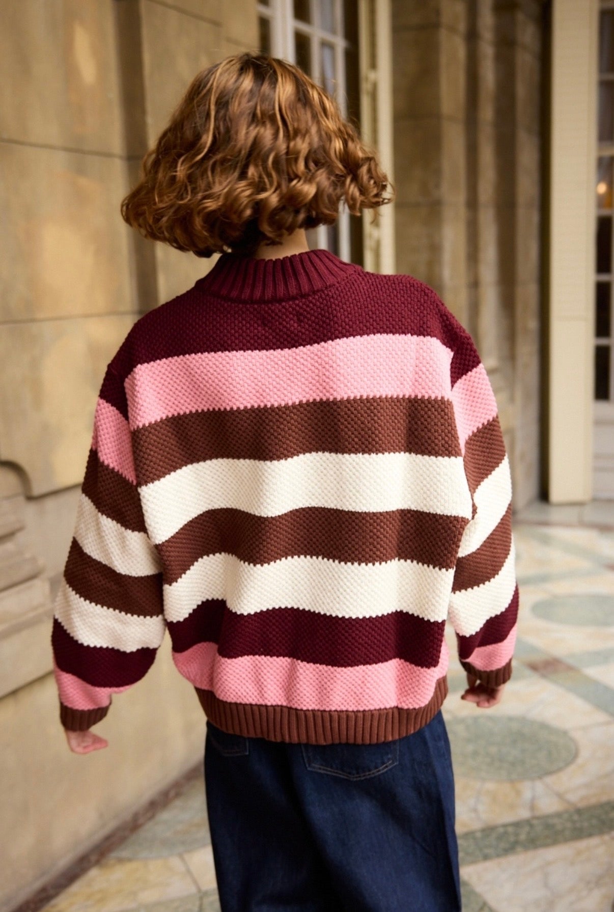 NAPO SWEATER — PINK