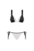 LINA TRIANGLE BIKINI — B&W