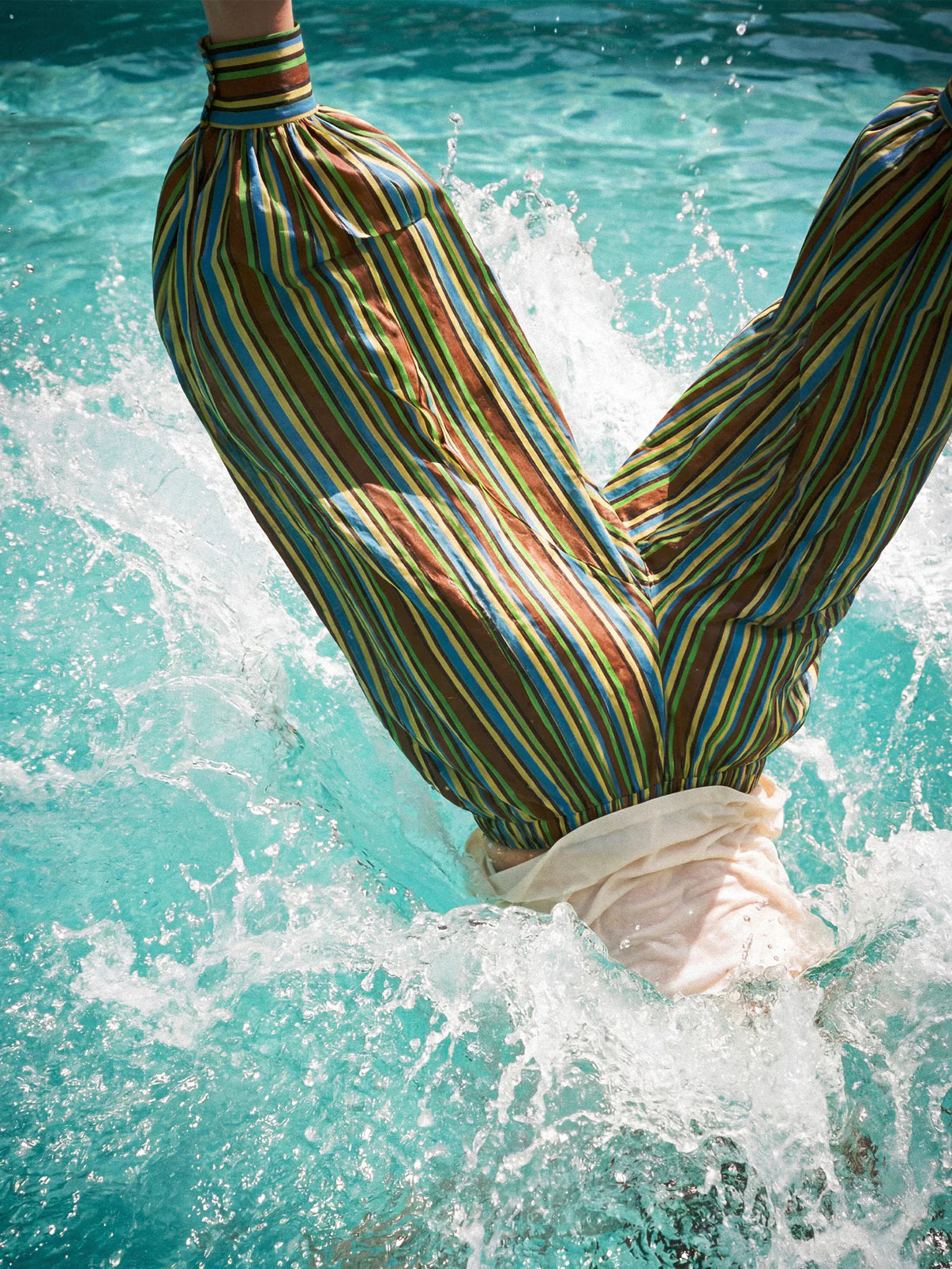CALA STRIPED TROUSERS