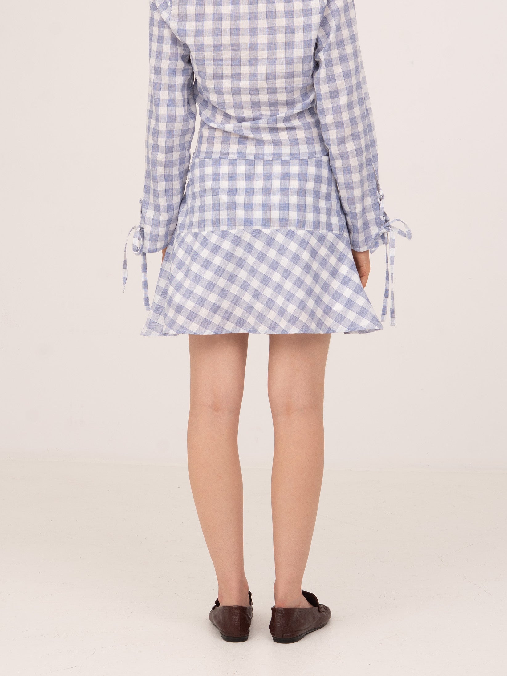COMMUTE PLAID BLUE SET