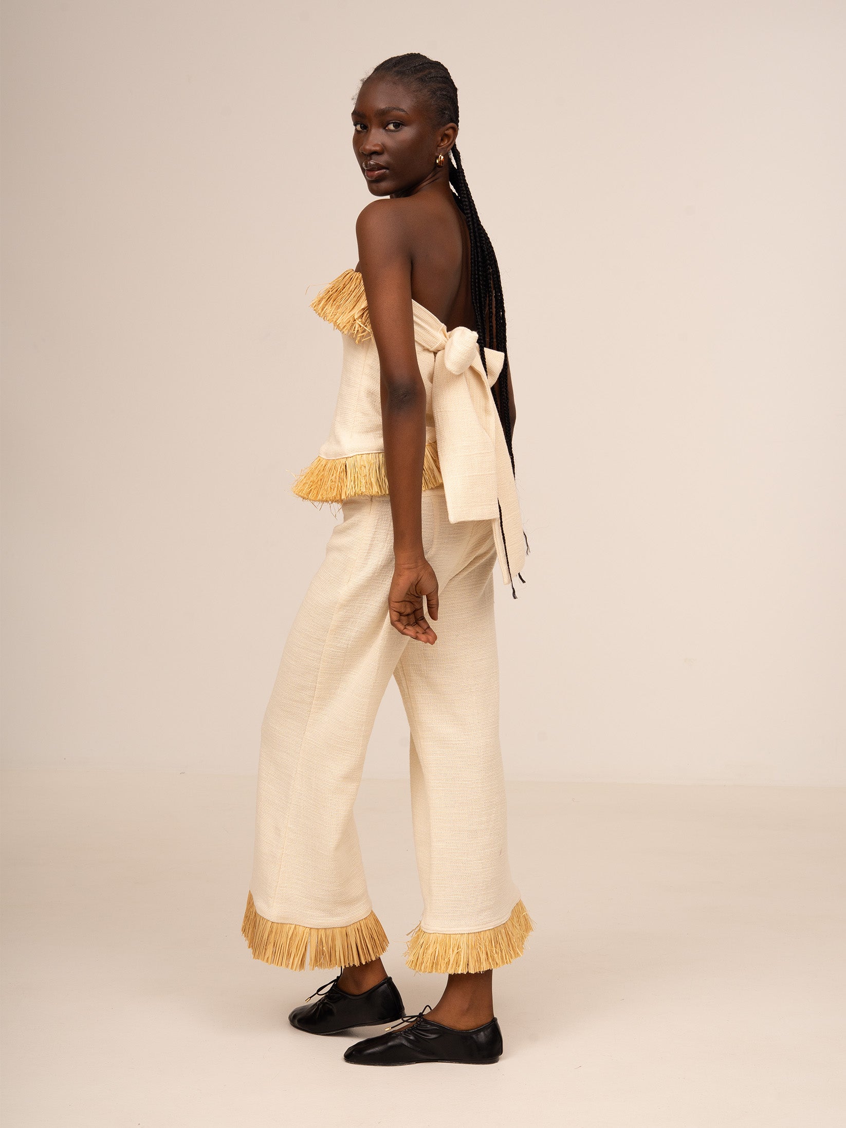 FRINGE STRAW SET