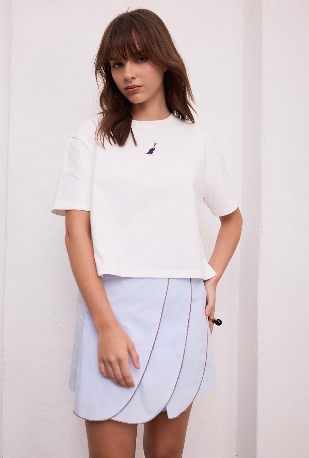 GAJO SKIRT - LIGHT BLUE
