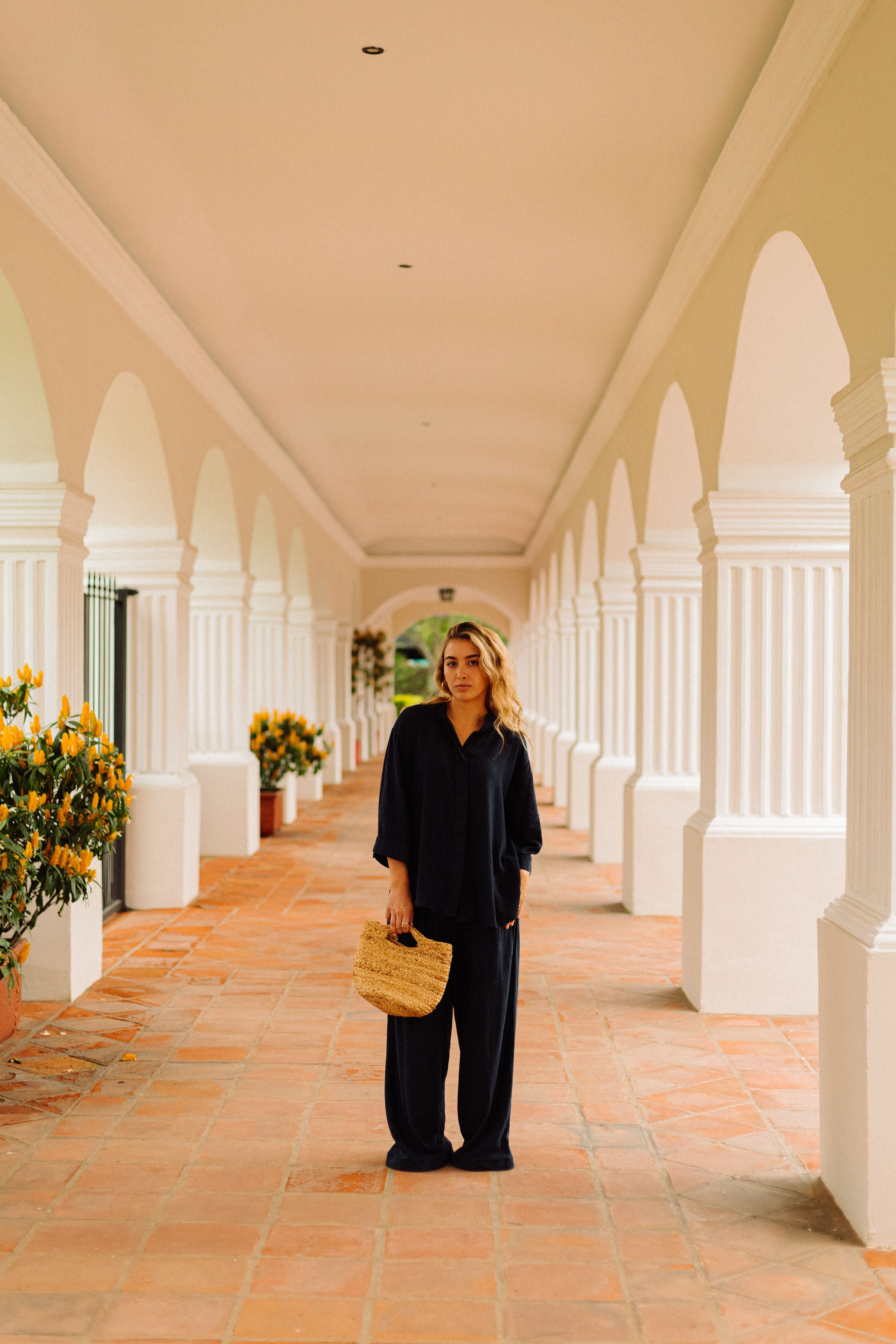EVA BUTTON DOWN