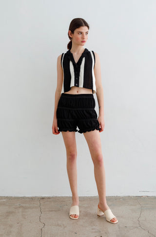 MARINE BLACK SHORT