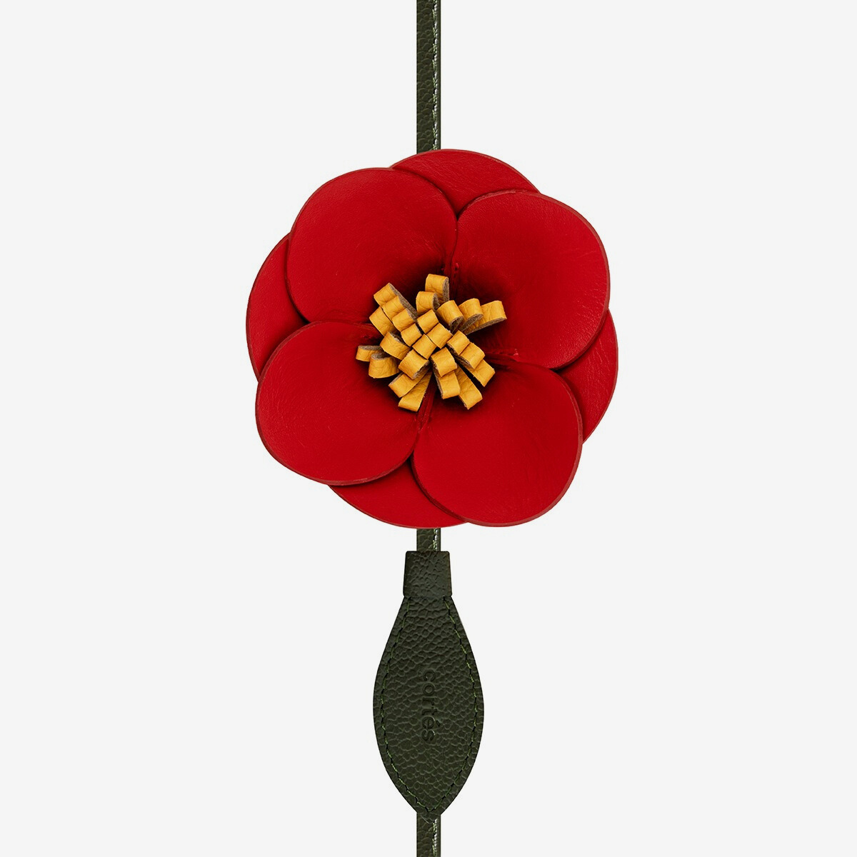 BELT + BAG CHARM - CAYENA in Carmín