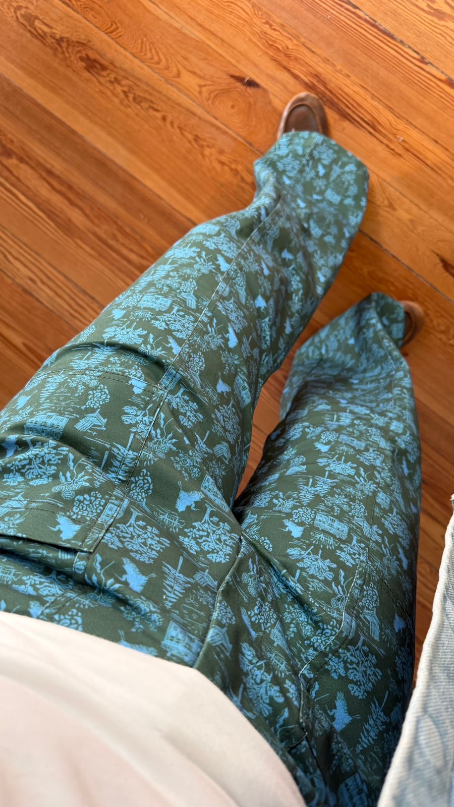 DARLING PORCH PANTS — GREEN