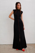 CARAMEL LONG DRESS