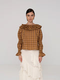 TARTINE PLAID BLOUSE