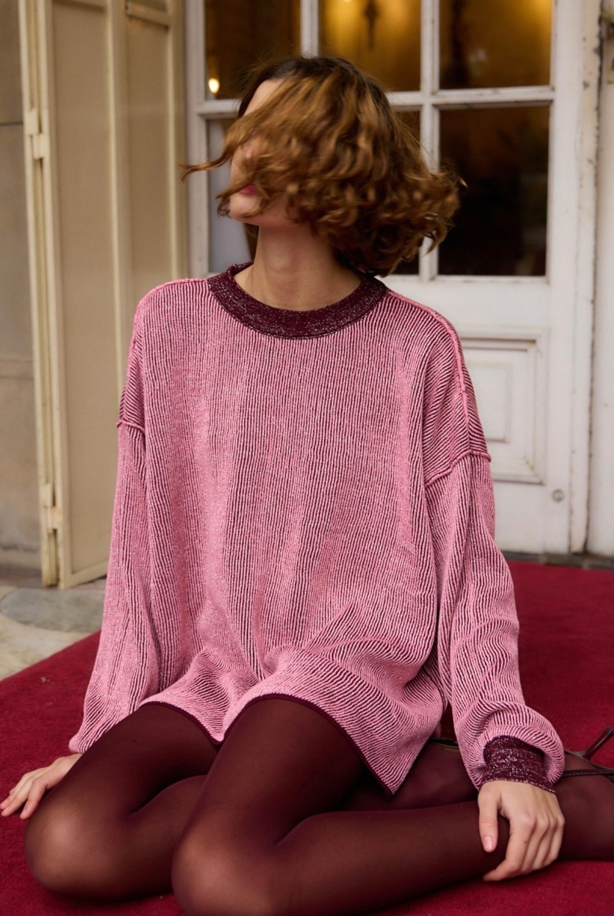 GOMITA SWEATER PINK