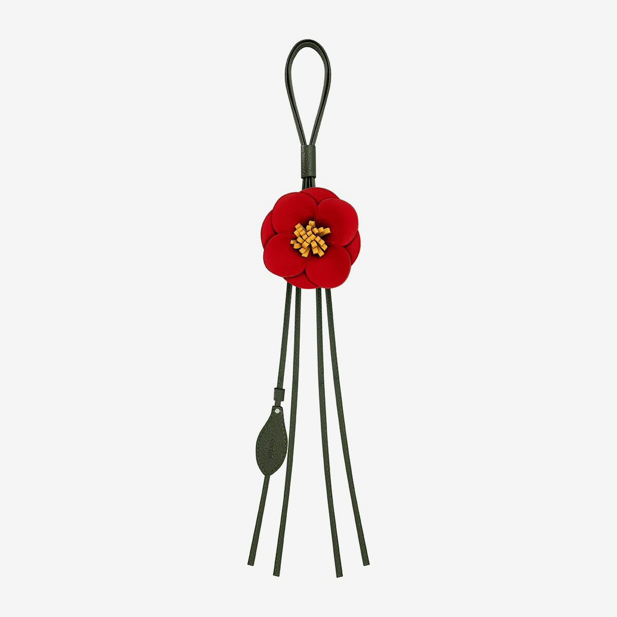 BELT + BAG CHARM - CAYENA in Carmín
