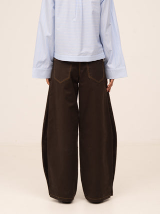 BAREFOOT BROWN JEANS