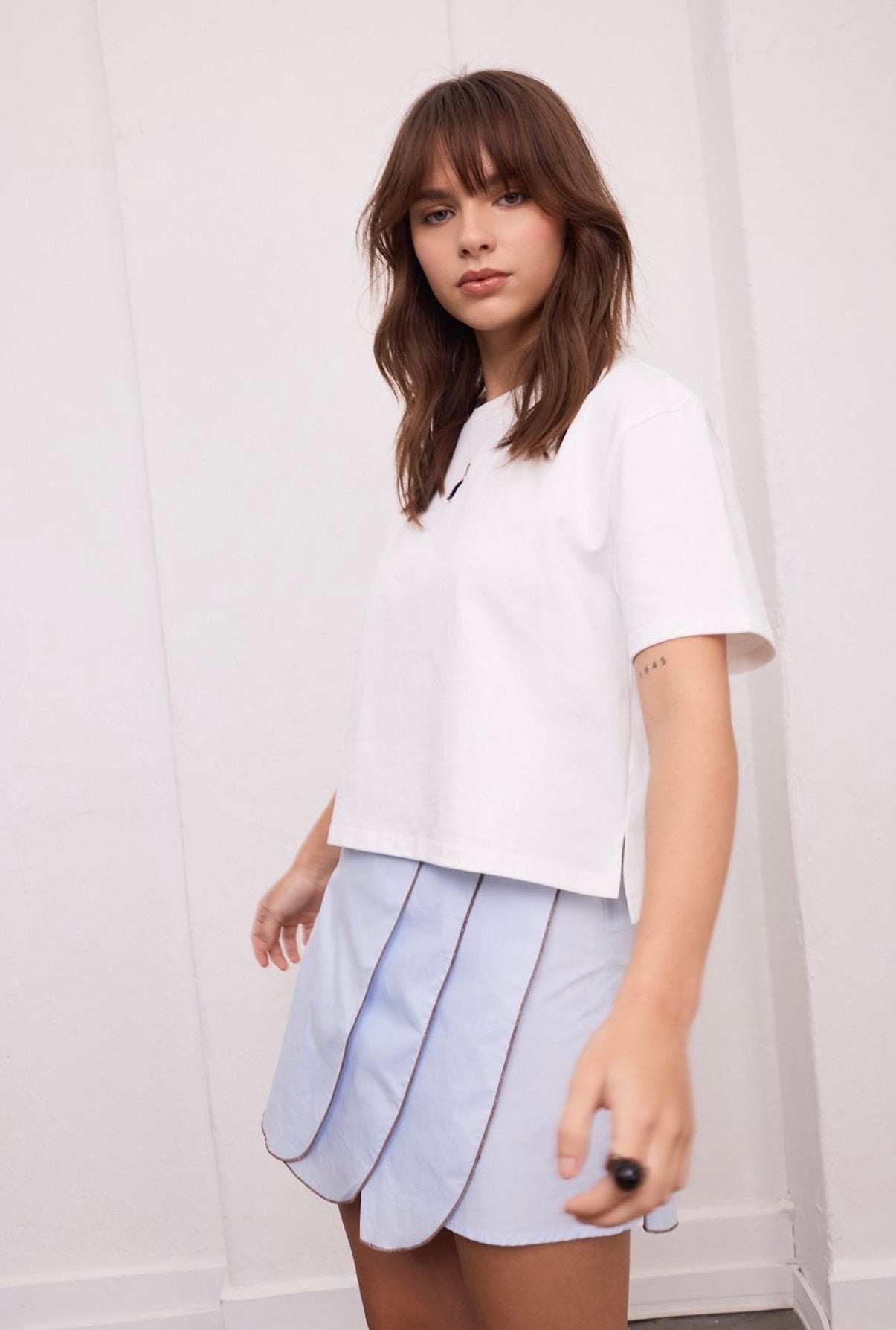 GAJO SKIRT - LIGHT BLUE