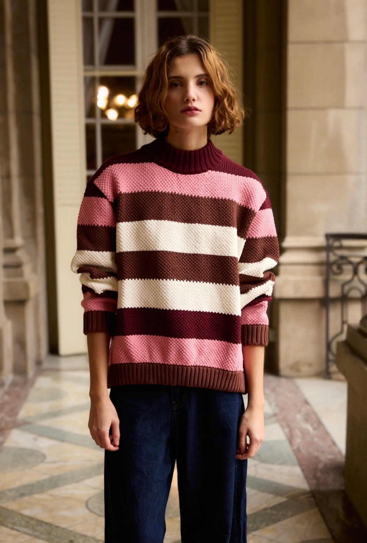 NAPO SWEATER — PINK