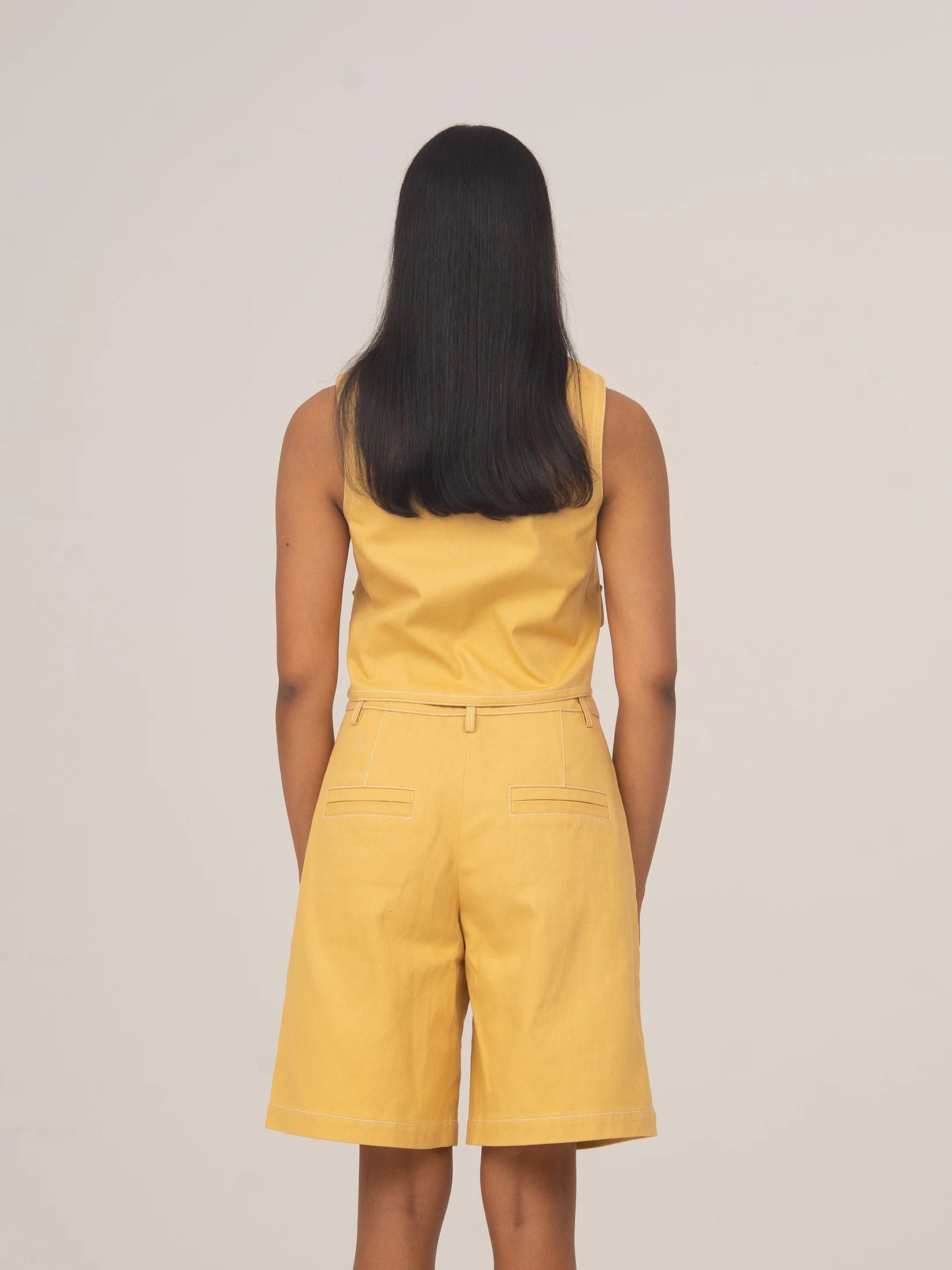 DESK YELLOW DENIM SET