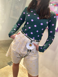 POLKA AMY BERMUDA SHORTS