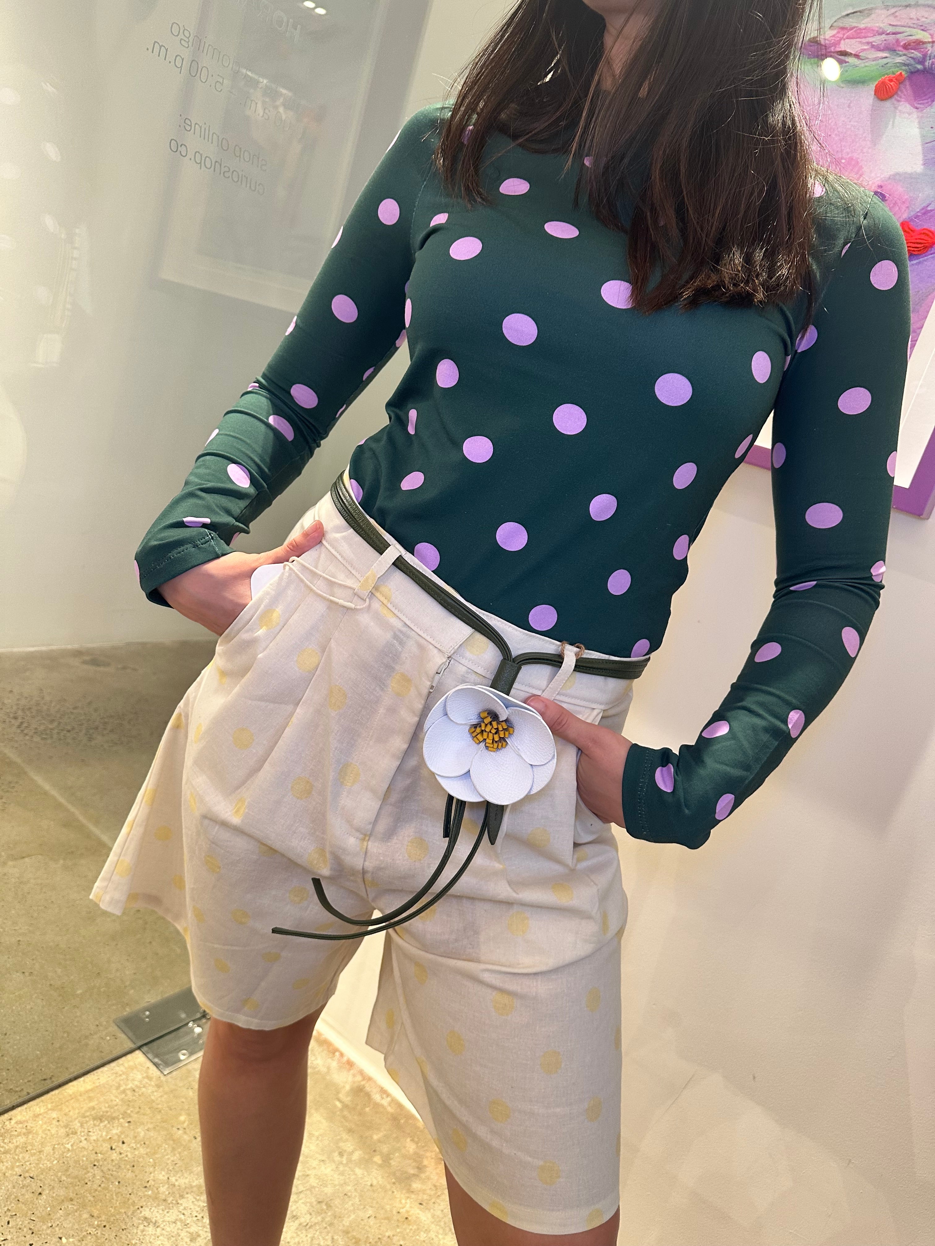 POLKA AMY BERMUDA SHORTS