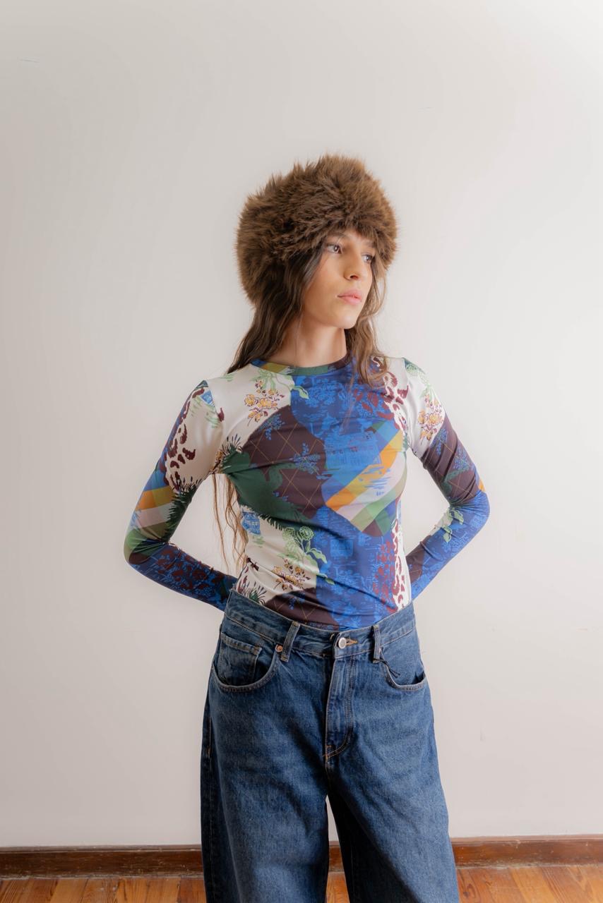 PORCH PATCHWORK LONG SLEEVE