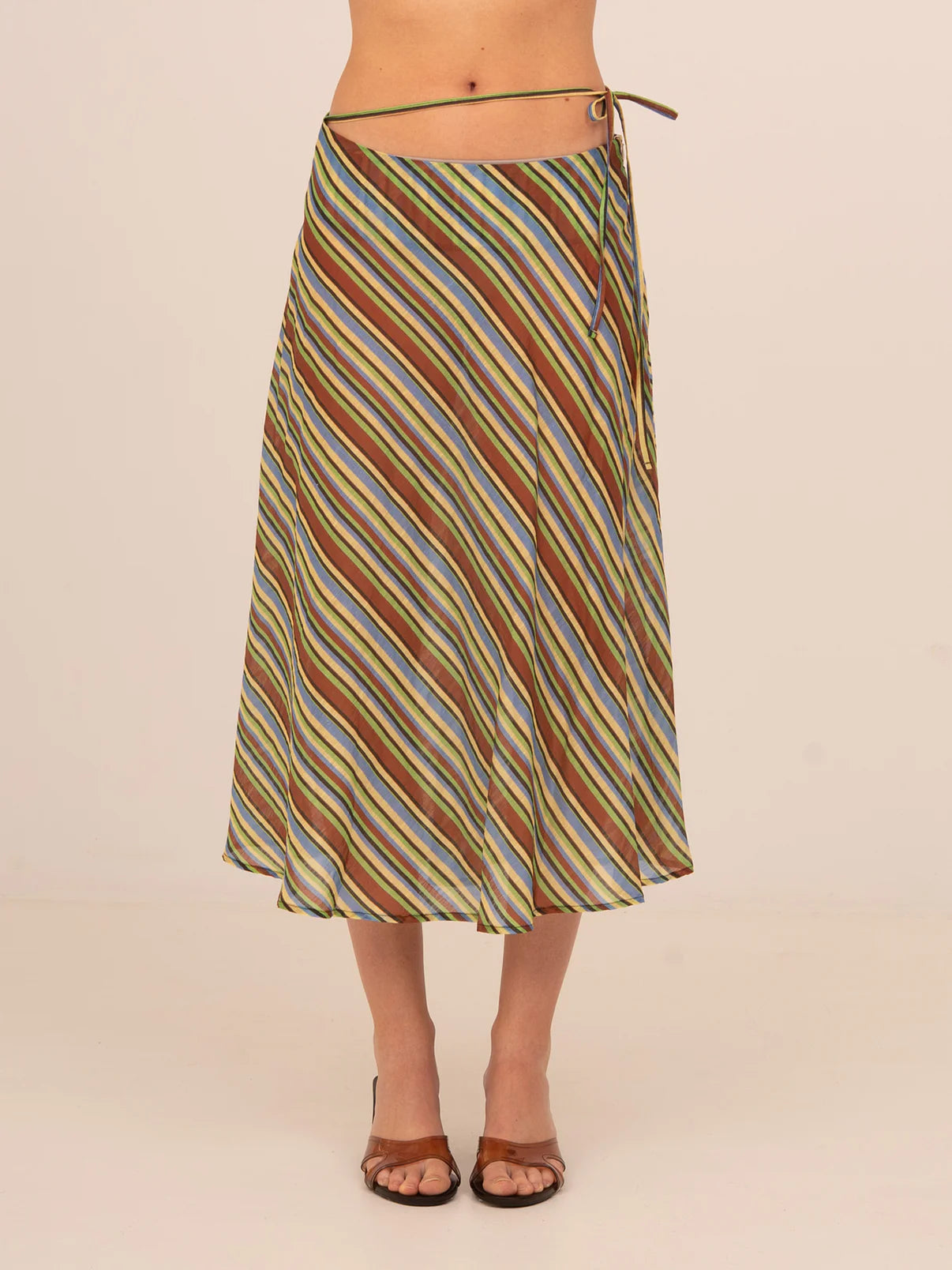 CALA STRIPED SKIRT