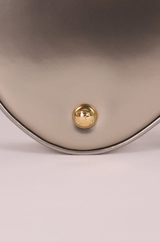 CAMELIA BAG SILVER