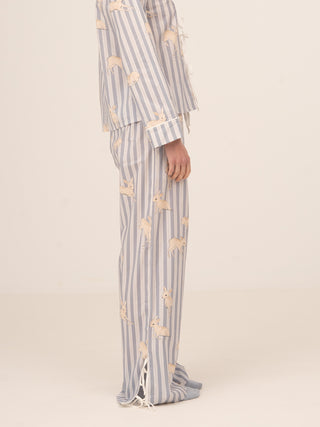 STRIPED BAMBI PAJAMA SET