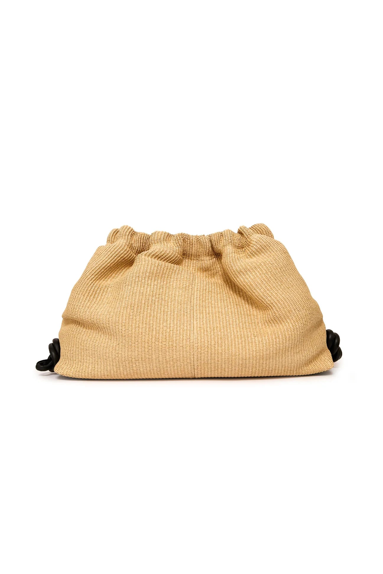 MAXI CROISSANT— RAFFIA NEGRO