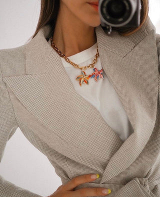 DUE STELLE NECKLACE