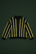 CLOWN CARDIGAN — MULTICOLOR GREEN