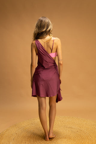 KAIA COVERUP — BURGUNDY