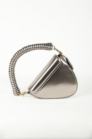 CAMELIA BAG SILVER