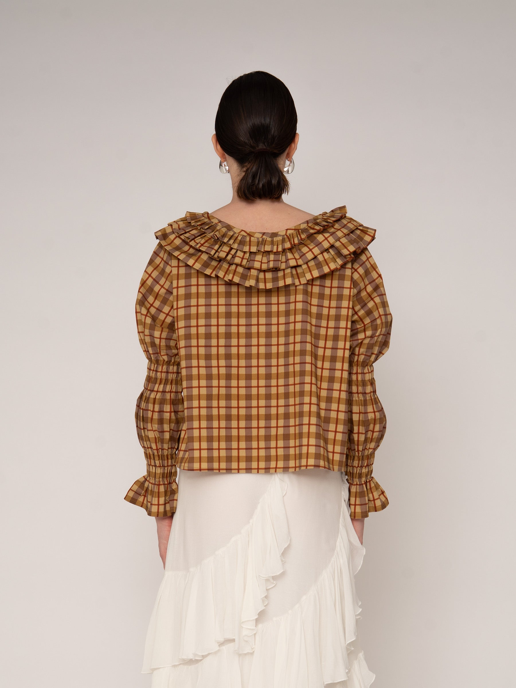 TARTINE PLAID BLOUSE