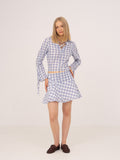 COMMUTE PLAID BLUE SET